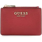 GUESS kaarthouder Laurel II SLG Card Case Garnet rood