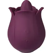 Amaysin - tongvormige rozen clitoristriller (paars)