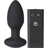 Nexus - Tornado - Kleine Vibrerende Buttplug - Zwart