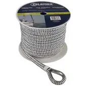 Talamex Fenderlijn polyester/pp 12mm 2.5m wit/zwart