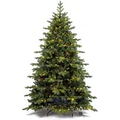Royal christmas - Kunstkerstboom met verlichting - Vermont Spruce - 180 cm - PE / PVC - 300 LED-Lampjes