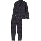 Schiesser Pyjama met structuurmotief