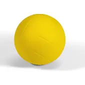 Spordas Foam Volleybal Geel 230 gram, Zacht Foam, Indoor