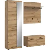 Furnilux Scout garderobekastcombinatie Evoke Oak NB - 40x167x197cm