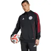 Adidas Ajax Track Hoodie 2025-2026 Zwart Wit Rood