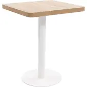 Syfax Bistrotafel 60x60 cm MDF lichtbruin