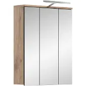 Furnilux Mason spiegelkast inclusief verlichting nox oak nb