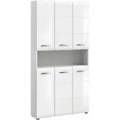Furnilux IJskast wit hoogglans MDF TZ wit NB - 30x90x185cm