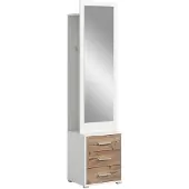 Furnilux Polo kapstok staande kapstok Nox Eiken NB wit NB - 38x45x190cm