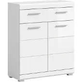 Furnilux Scout staande kast breed hoogglans mdf tz nb