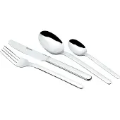 Esmeyer Bettina 24-delige bestekset 6 pers. messen, lepels, vorken, koffielepels - 18/10 roestvrij staal gepolijst, messen 2,5 mm
