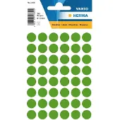 Herma Etiket HERMA 1855 rond 13mm donkergroen 240stuks | 10 stuks