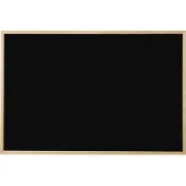 BI-Office Basic Krijtbord 90 (B) x 1,4 (D) x 60 (H) cm Zwart