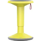 Interstuhl UPis1 in hoogte verstelbare kruk, Ø 330 x H 450 - 630 mm, citroengeel