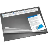 Laufer Synthos onderlegger met folie | ft 52 x 65 cm | zwart