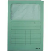 Leitz Venstermap Karton A4 - 100 Stuks - Lichtgroen