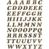 Herma Letteretiketten 4192 Klevend Goud 8 mm 1 Vellen à 61 Etiketten