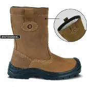 Safeet Lucca Werklaars Gevoerd S3 | Bruin | Maat 39 - 8719388022284