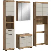 Furnilux Scout badkamercombinatie kasjmier mat mdf tz evoke oak nb