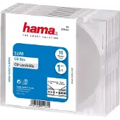 Hama Cd Slim Box 10 Pack Tp.