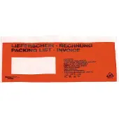 Head Documententas 161593100 DIN C5 Rood Lieferschein-Rechnung, mehrsprachig Zelfklevend 250 stuk(s)