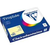 Clairefontaine Geel A4 Gekleurd papier 120 grams (250 vel)