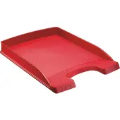 Leitz 5237 rode brievenbak laag (10 stuks)