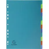 Exacompta 15x FOREVERPP Tabbladen - 12 tabs - A4 - Geassorteerd - 2712E