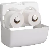 Kimberly-clark Toiletpapierdispenser Aquarius duo voor kleine rollen wit 6992