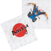 Boland - Set 20 papieren servetten 'Ninja' - Superhelden - Superhelden