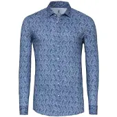 Desoto Overhemd blauw / lichtblauw
