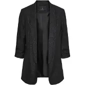 Pieces Blazers 'Bosella' zwart / zilver
