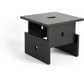 HAY - Wood Box Salontafel - H 35cm - Zwart Gelakt Eiken