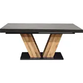 Mäusbacher Komfort 2.0 eettafel hout V-vorm uittrekbaar