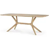 Ethnicraft X eettafel eiken rechthoekig