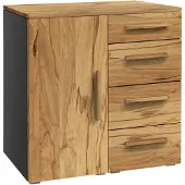 Hasena Accessoires Qunito ladekast massief hout 90x50x85 cm - gedeeltelijk gemonteerd