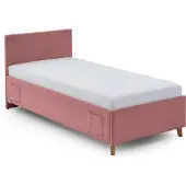Meise Cool gestoffeerd bed incl. bedbodem massief eikenhouten lattenbodem
