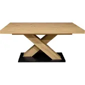 Mäusbacher Komfort 2.0 eettafel houtmateriaal X-vorm uittrekbaar