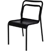 Jan Kurtz Live stapelbare stoel aluminium 2 stuks
