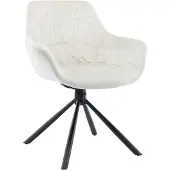SalesFever fauteuil met honingraat doorgestikt fluweel