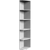 Wimex multi-room concept eindplank wit houtmateriaal 38x30x185 cm