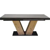 Mäusbacher Komfort 2.0 eettafel hout V-vorm uittrekbaar