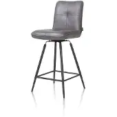 Henders & Hazel Milva draaibare baliestoel stof Pala/metalen frame 2 stuks