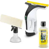 Kärcher Window Vac WV 6 Plus D500 draadloze ruitenreiniger - Raamwisser met looptijd van 100 minuten voor 300 m² - Incl. 500ml reinigingsmiddel - Ramenwasser voor douche en andere gladde oppervlakken