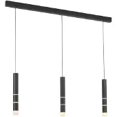 Pure Zwarte hanglamp Pure Vega 3-lichts