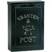Ks Verlichting Brievenbus Postbox B9D muurbus - groen