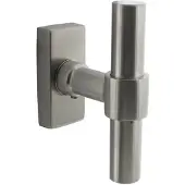 Intersteel Raamkruk T-vorm Recht RVS