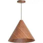 Expo Houten hanglamp Robin walnoot Ø 45cm