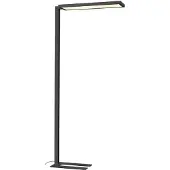 SLV Led Kantoor Vloerlamp Worklight Pro Zwart Enkel