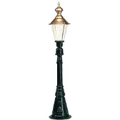 Ks Verlichting Nostalgische Staande Lamp Chicago Zwart